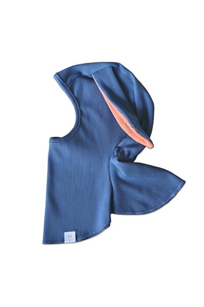 Kidizi Cagula copii reglabila cu urechiuse din bumbac certificat, Bunny blue ...