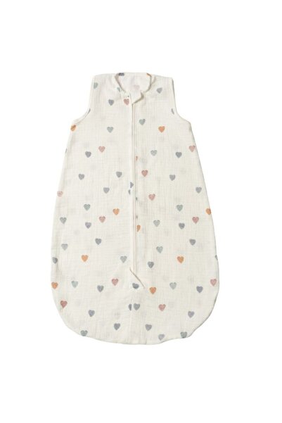 Kidizi Sac de dormit de vara pentru copii din muselina dubla 0-6 luni Color H...