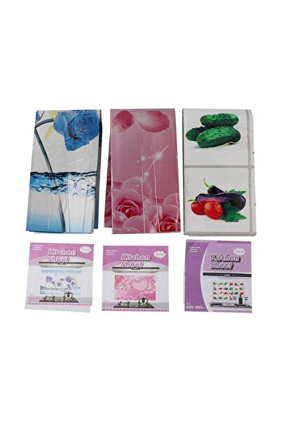 Meven Set Beauty ملصق للموقد والجدار - لاصق مقاوم للحرارة، سهل التركيب، 28 × ...