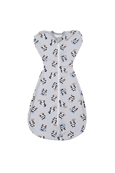 Kidizi Swaddel Confort Panda double zipper swaddling system 0-4 months, 100% ...