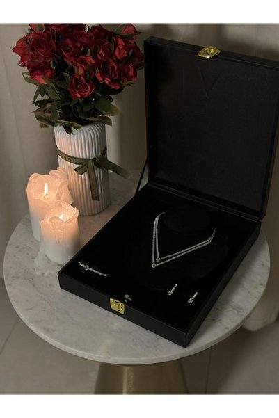 vanus fashion طقم اكسسوار ( 8 ألوان) A1064