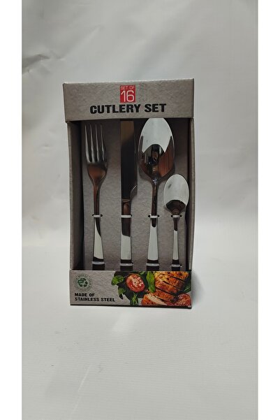 inox Cutlery set – 16 pieces, modern design, for 4 people