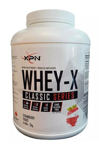 Xploderz بروتين مصل اللبن XPN واي-إكس الخالي من الغلوتين بنكهة الفراولة، ٢ كج...