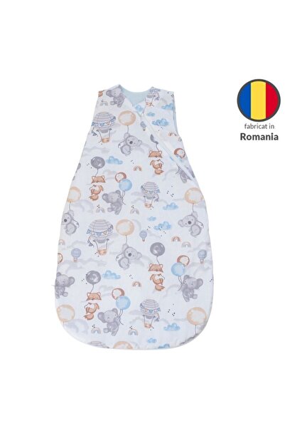 Kidizi Sac de dormit bebe 3-12 luni Tiny Adventures, 1 tog, bumbac 100%, pent...