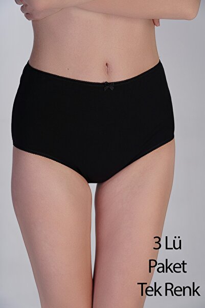 NEWBRA LINGERIE Chiloți Bato bumbac moale din 3 piese pentru femei cu talie înaltă, 365004