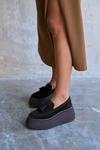 PELİN'İN AYAKKABILARI HİLBERT KAHVE SÜET MAKOSEN