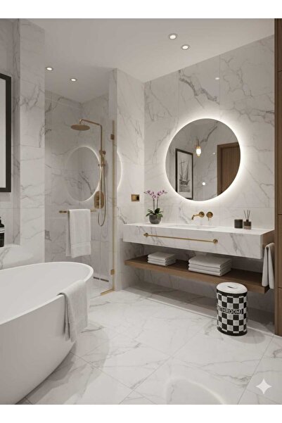 BAĞIŞ TİCARET Çocuk Odası Yetişkin ve Banyo İçin 6 Litre Çöp Kovası