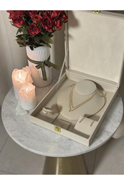 vanus fashion طقم اكسسوار ( 2 لونين ) A1068