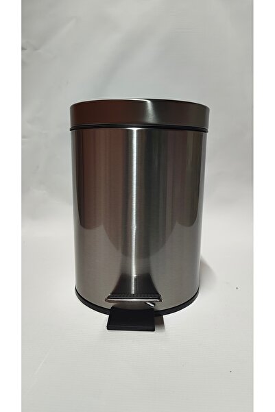 inox Σκουπιδοτενεκές από ανοξείδωτο ατσάλι 3 λίτρων, με αθόρυβο καπάκι, αντιο...