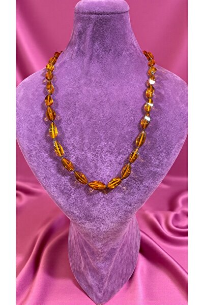 Mavera Kehribar Kolye