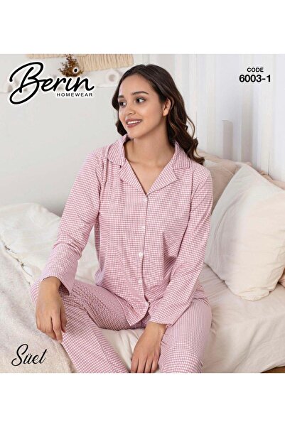 ROYAM Berin ženska Viskoza Bambus Antilop tkanina, dugi rukavi, pidžama sa du...