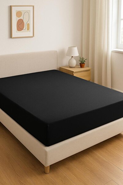 Bella Home Premium Quality Double Fitted Sheet - 100% Organic Cotton