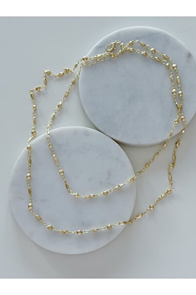 CHARMLUCKY Almond Chain Necklace(90m)