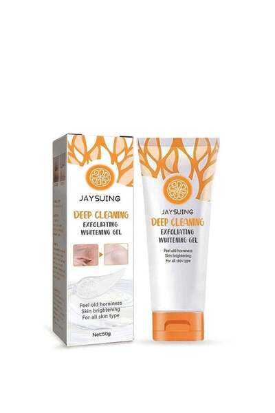 jaysuing جل تقشير عميق التنظيف - جل لطيف لتقشير البشرة وتنعيمها - 50 غرام