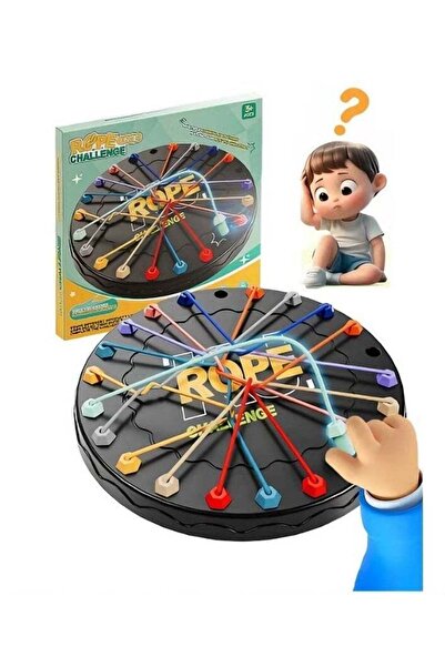 Generic لعبة لوحية لتفكيك الحبال المتشابكة، لعبة ألغاز ملتوية، لعبة استراتيجي...