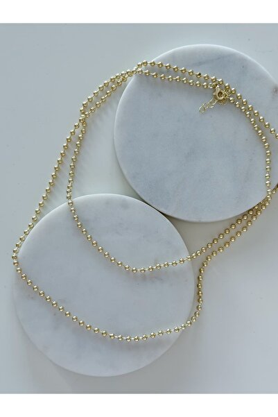 CHARMLUCKY Topçuk Chain Necklace (90cm)