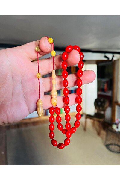 TTS TÜRK TESBİH SANATI سبحة من حجر العقيق الأحمر العثماني