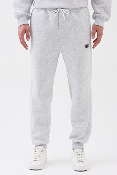 EXPIER Ανδρικό παντελόνι από μαλακό ύφασμα με ελαστικό κορδόνι στη μέση EXP-002