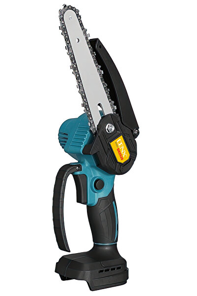Denx DX2520 6-inch Portable Rechargeable Handheld Electric Chainsaw with 550W Power and 3000 RPM