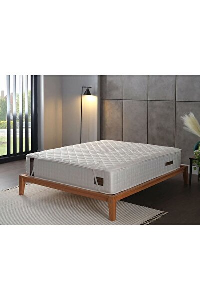 Doqu Home Κρεβάτι Λευκό Μπαμπού Καπιτονέ - Φεστιβάλ, 90x190 cm