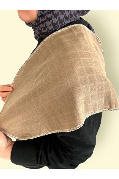 runbaby Baby Shoulder Diaper Single Layer Muslin 25X50Cm - Toprak