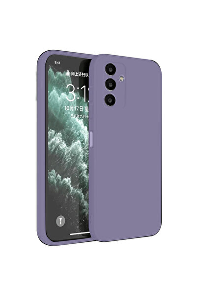 NewFace جراب سامسونج جالاكسي S23 FE أول سيليكون - أرجواني