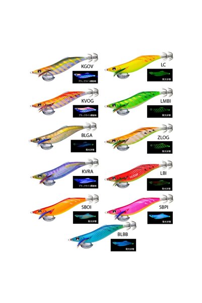 YO-ZURİ Yozuri Egi Aurie-Q Long Casting Kalamar Zokası A1766 - 3.5 - 22G