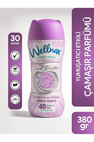 Wellnax breeze refresh Yumuşatıcı Etkili - Granül Çamaşır Parfümü Urban Nights 380gr