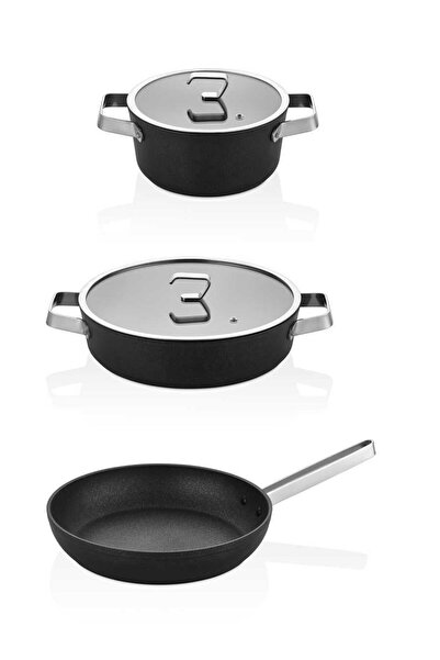 Altabi Oms Biogranit 28 cm Karnıyarık |   24 cm Deep Pot |   26 cm Pan |   In...