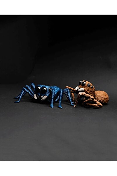 FOLİNZA 2li Tarantula Hareketli Oyuncak 2li Örümcek Hareketli Oyuncak