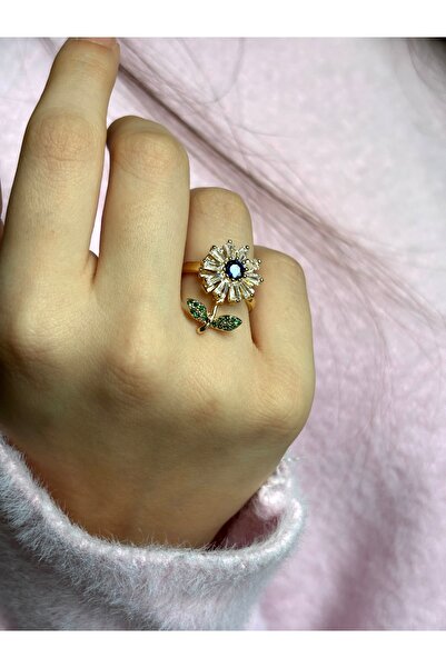 lotusbybuket Vip Custom Design New Season Gold Adjustable Rotating Stress Ring