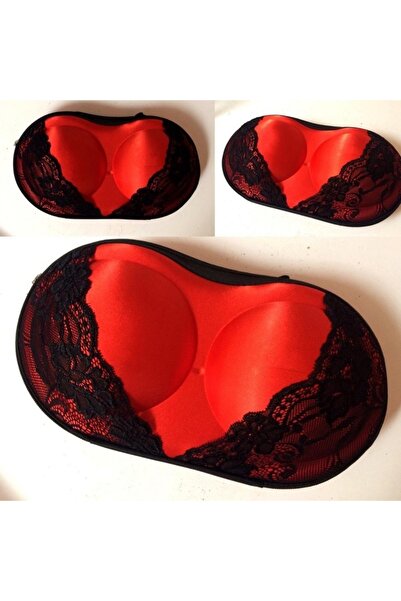 Generic red travel bag