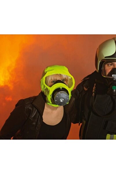 kho military design Drager Parat 4730 Yangın Kaçış Maskesi (Min. 15 Dakika Ku...