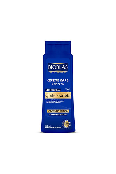 Bioblas Çinko & Kafein 500ml Kepeğe Karşı Şampuan