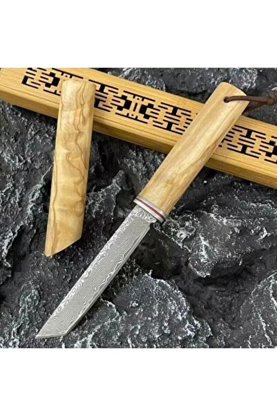 M Mazzanti Özel Yapım Japon Bıçağı Damasgus Çelik