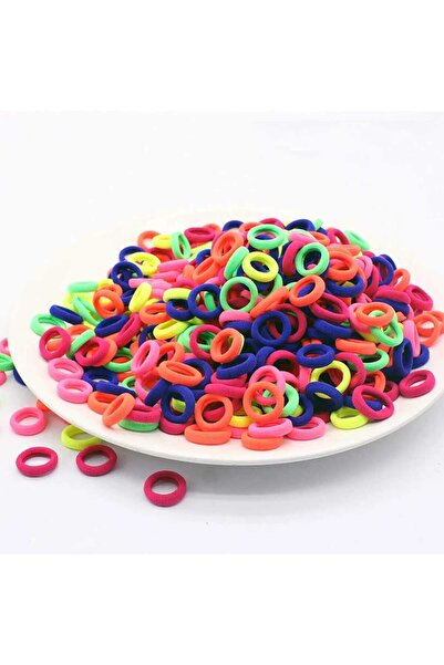 Everise 100قطعة من ربطات الشعر للبنات الصغيرات ربطات الشعر مرنة صغيرة (عشرة ا...