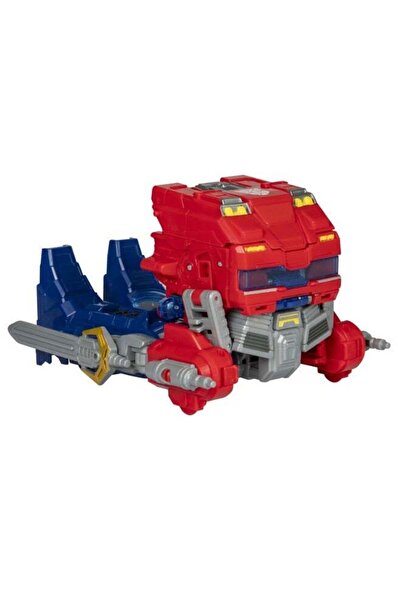 Hasbro TRANSFORMERS Power Flip Optimus Prime (Orion Pax) 10" Interactive Action Figure - 4 Modes, Lights &