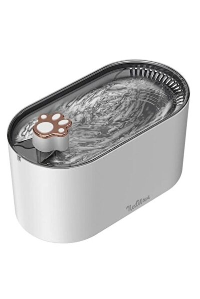 NEXTWAVE Fântână automată de apă pentru pisici și câini, 3L, silențioasă, fil...