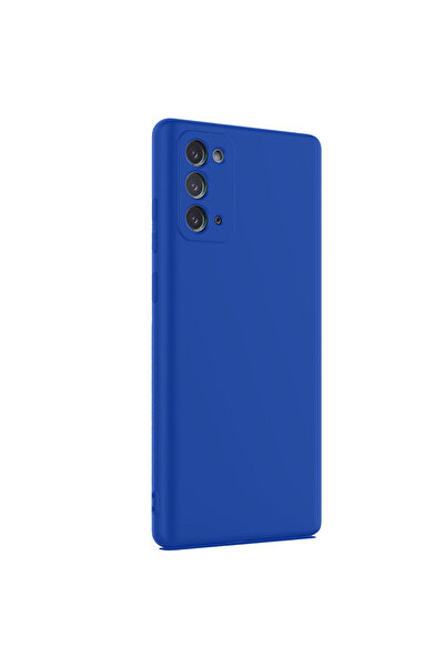 NewFace حافظة سامسونج جالاكسي نوت 20 من السيليكون الأول - أزرق