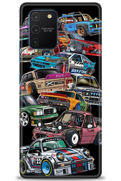 kılıfevreni غطاء متوافق مع هاتف سامسونج جالاكسي A91 A+ Plus HD مطبوع - غطاء س...