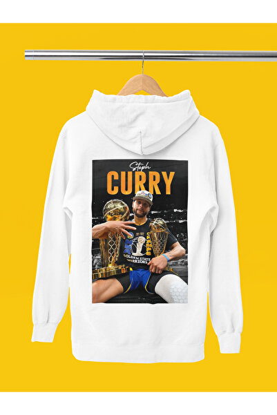 stil x ستيفن كوري سويت شيرت بغطاء رأس مطبوع عليه اسم ستيفن كوري