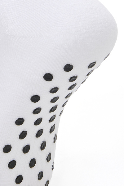MGC Spor Stitch-Free Toe Silicone Non-Slip Sole Sports Socks – Football, Basketball, Tennis, Yoga, Plates, Fitness