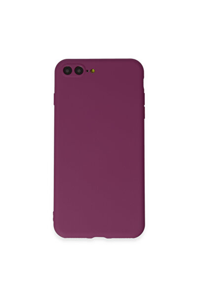 NewFace Iphone 7 plus case first silicone - plum