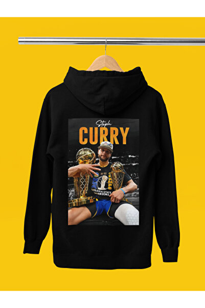 stil x ستيفن كوري سويت شيرت بغطاء رأس مطبوع عليه اسم ستيفن كوري