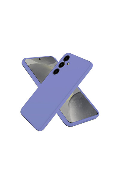 NewFace حافظة سامسونج جالاكسي A26 من السيليكون الأول - أرجواني