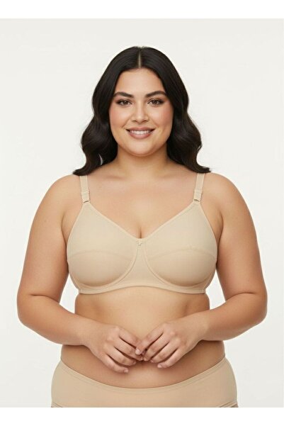 enmodaiçgiyim حمالة صدر من القطن الممشط يبرز انحناءات الجسم من Ten Color، حمالة صدر مريحة بدون أسلاك أو دعامات أو إسفنج