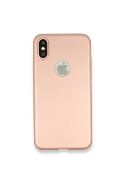 NewFace iPhone X Case First Silicone - Rose Gold