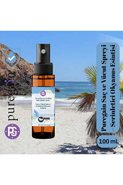 PUREGAIN Saç ve Vücut Spreyi – Serinletici Okyanus Esintisi