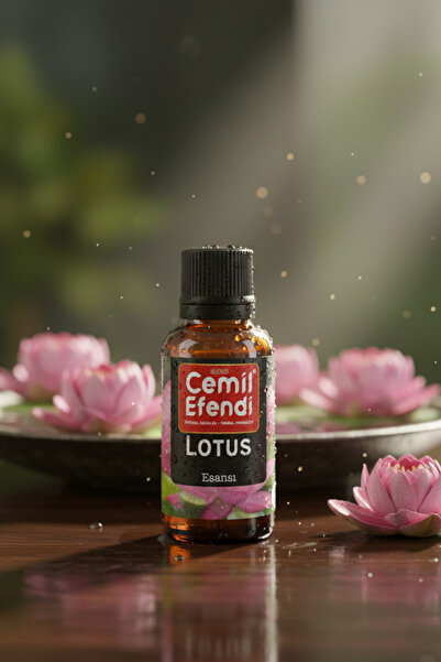 Cemilefendi Lotus Esansı 10 ml Tütsü ve Buhurdanlık Difüzör Uçucu Oda Koku Ya...