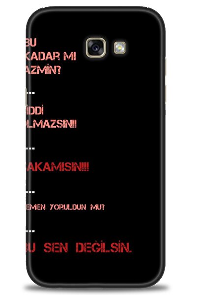 kılıfevreni غطاء متوافق مع هاتف سامسونج جالاكسي A7 2017 A+ Plus غطاء HD مطبوع...